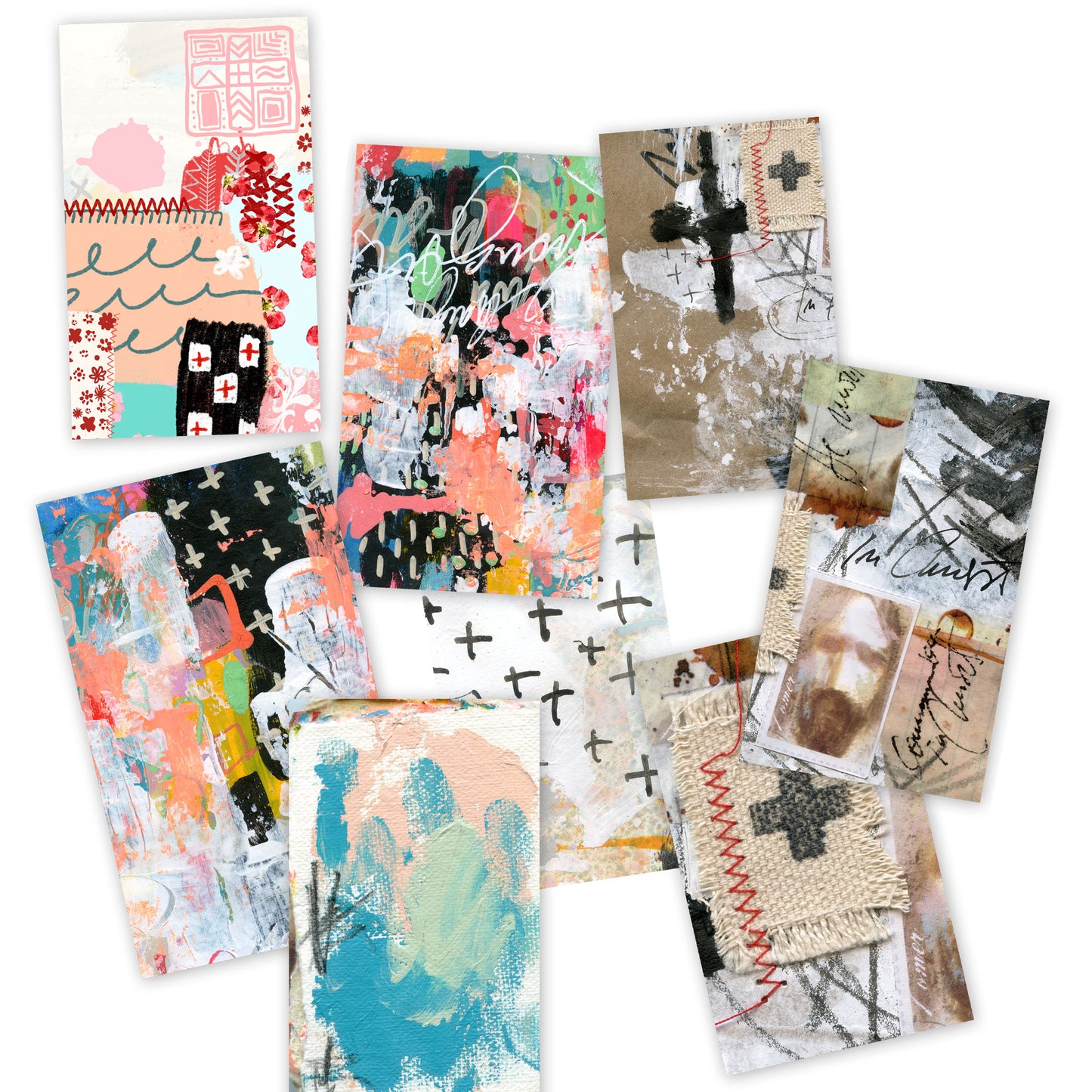 MARKS - Journaling Stickers, tickets and cards- digital download