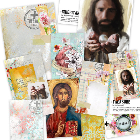 REWARD- ADD on - set of 13 journaling cards mix