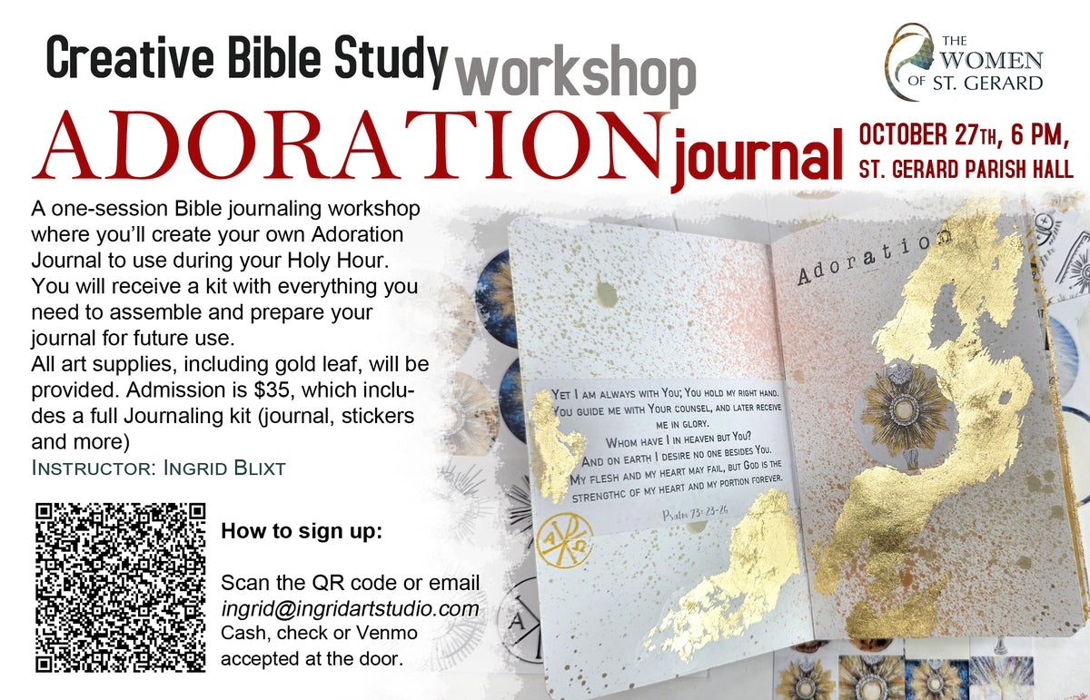 Adoration Journal Workshop