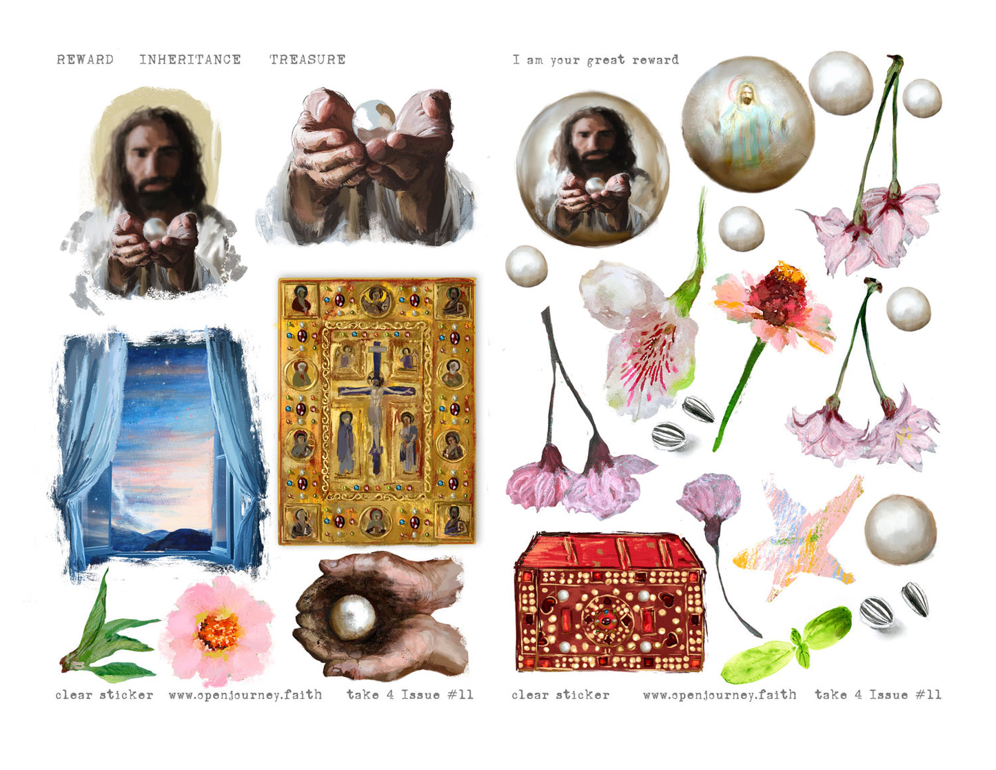 REWARD-Take 4 Bible Journaling kit- digital download