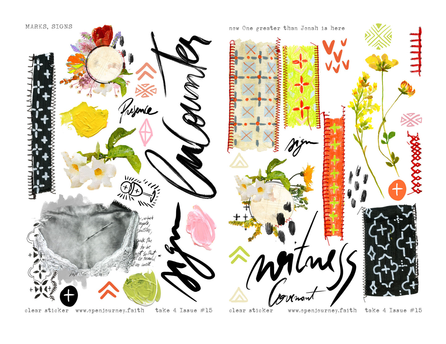 MARKS 2 - kit for Bible Journaling