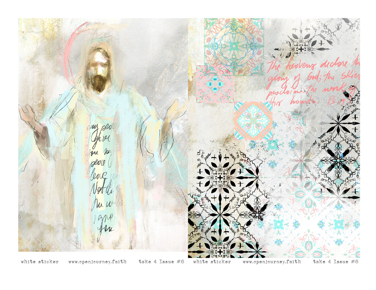 TAKE 4 - PEACE kit for Bible Journaling