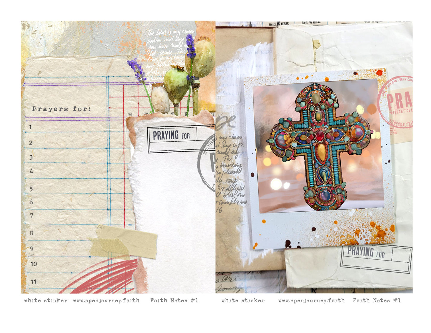 MEMENTO MORI - Bible Journaling kit- digital download