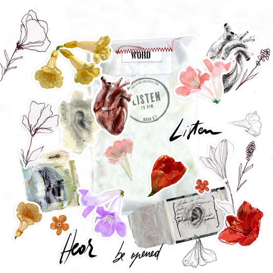 LISTEN- ADD ON kit - Journaling die cuts