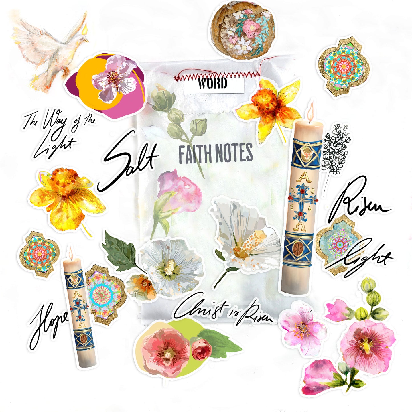 SALT AND LIGHT- Journaling die cuts