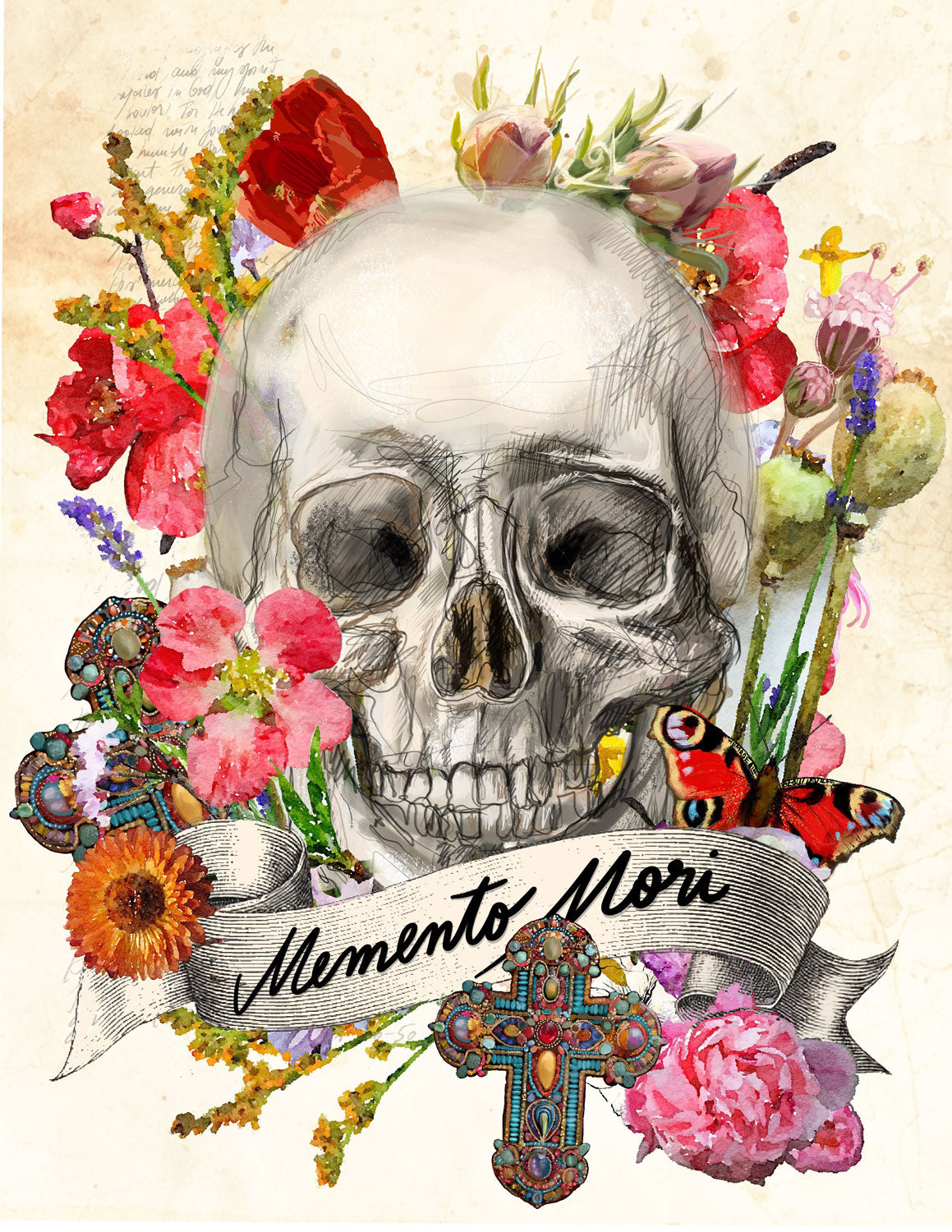 MEMENTO MORI - Bible Journaling kit- digital download