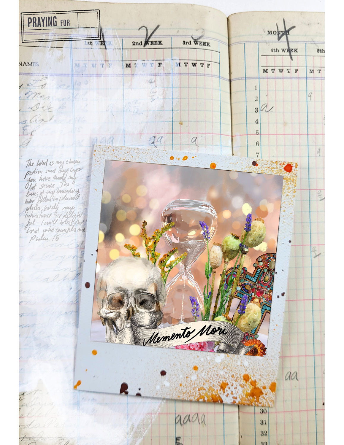 MEMENTO MORI - Bible Journaling kit- digital download