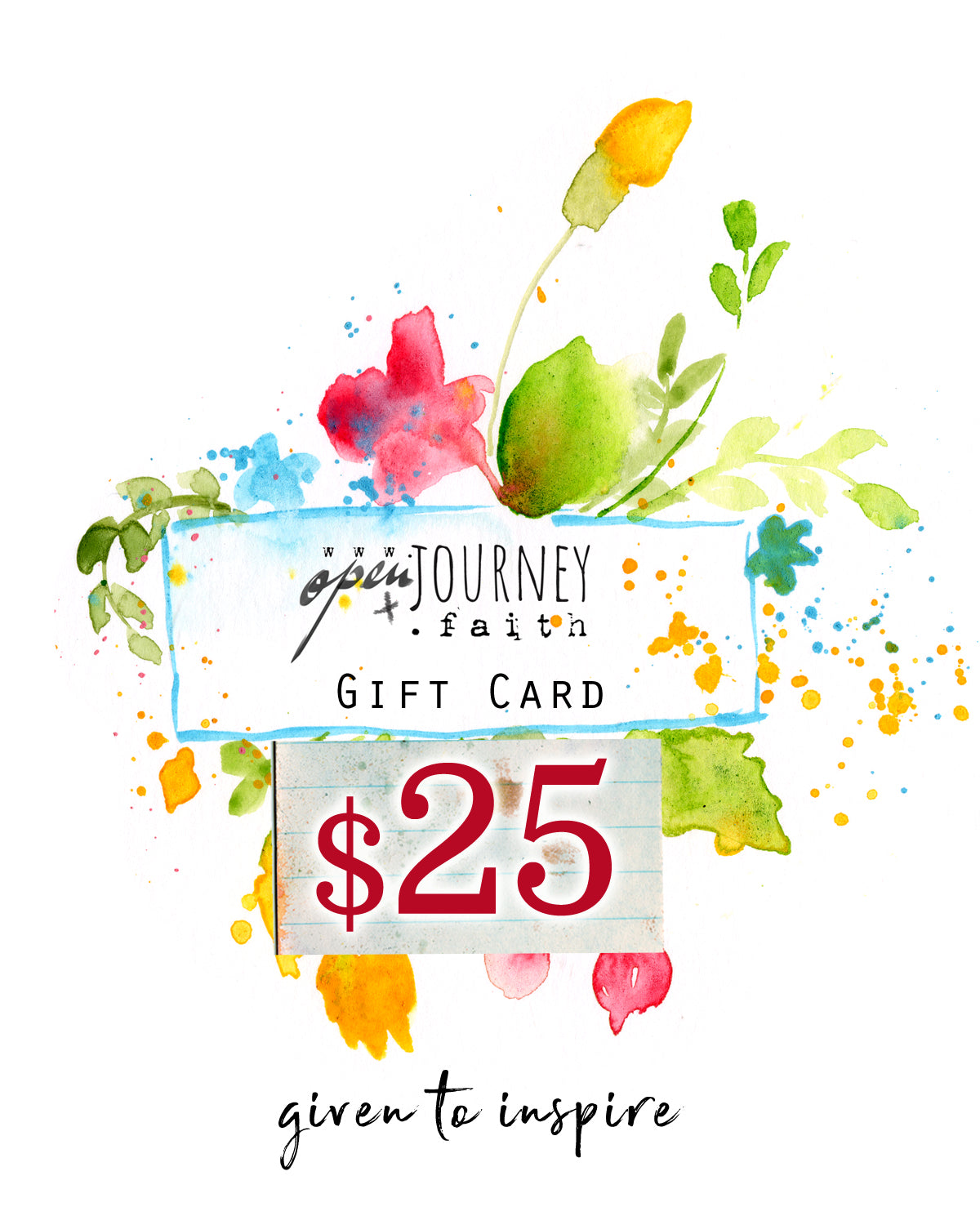 Open Journey Gift Card