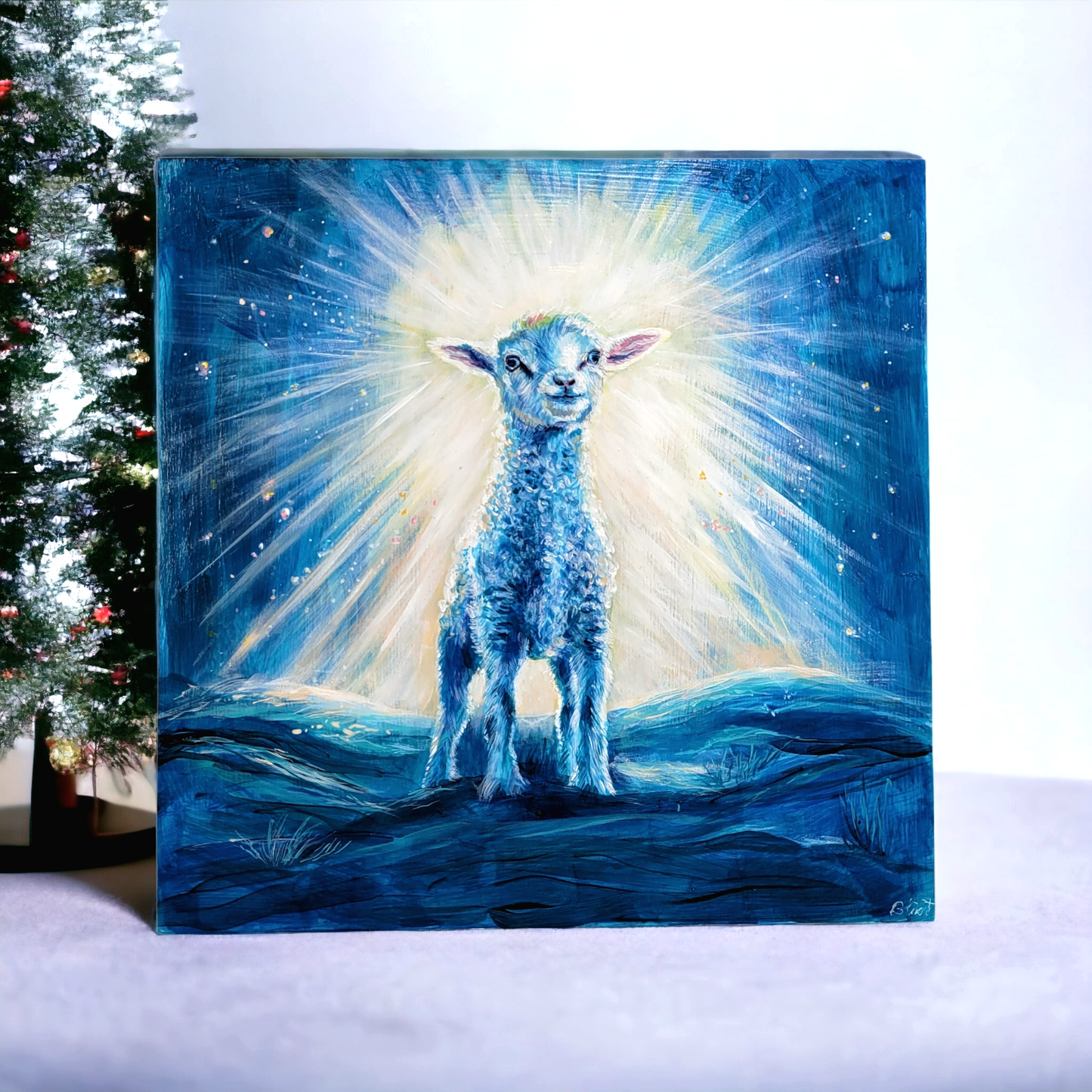The Lamb of God- original artwork and prints