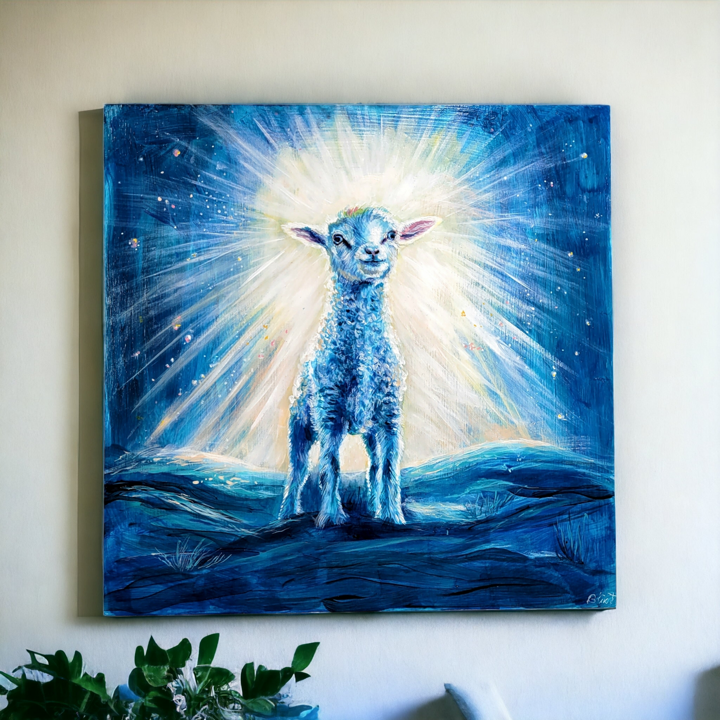 The Lamb of God- original artwork and prints