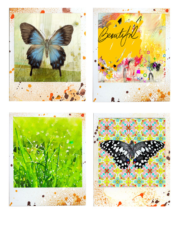 ADD ON Beautiful (Songs of Wonder) - Polaroids- digital download