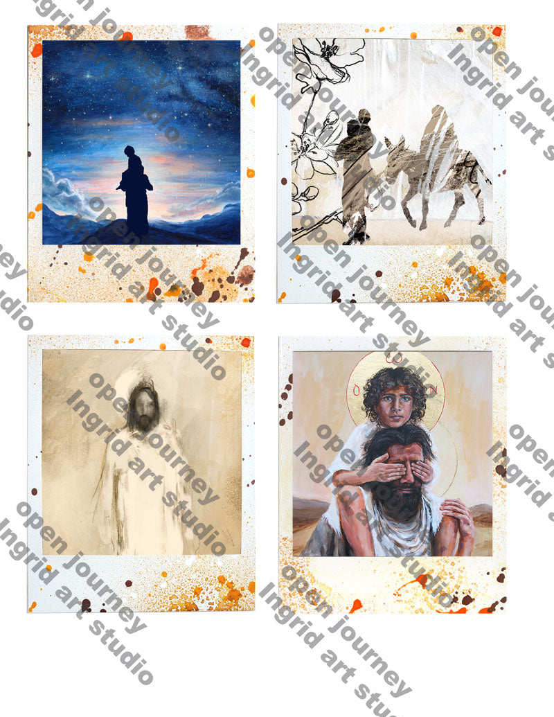 Beautiful 5 Trust - ADD ON - Polaroid images -digital download
