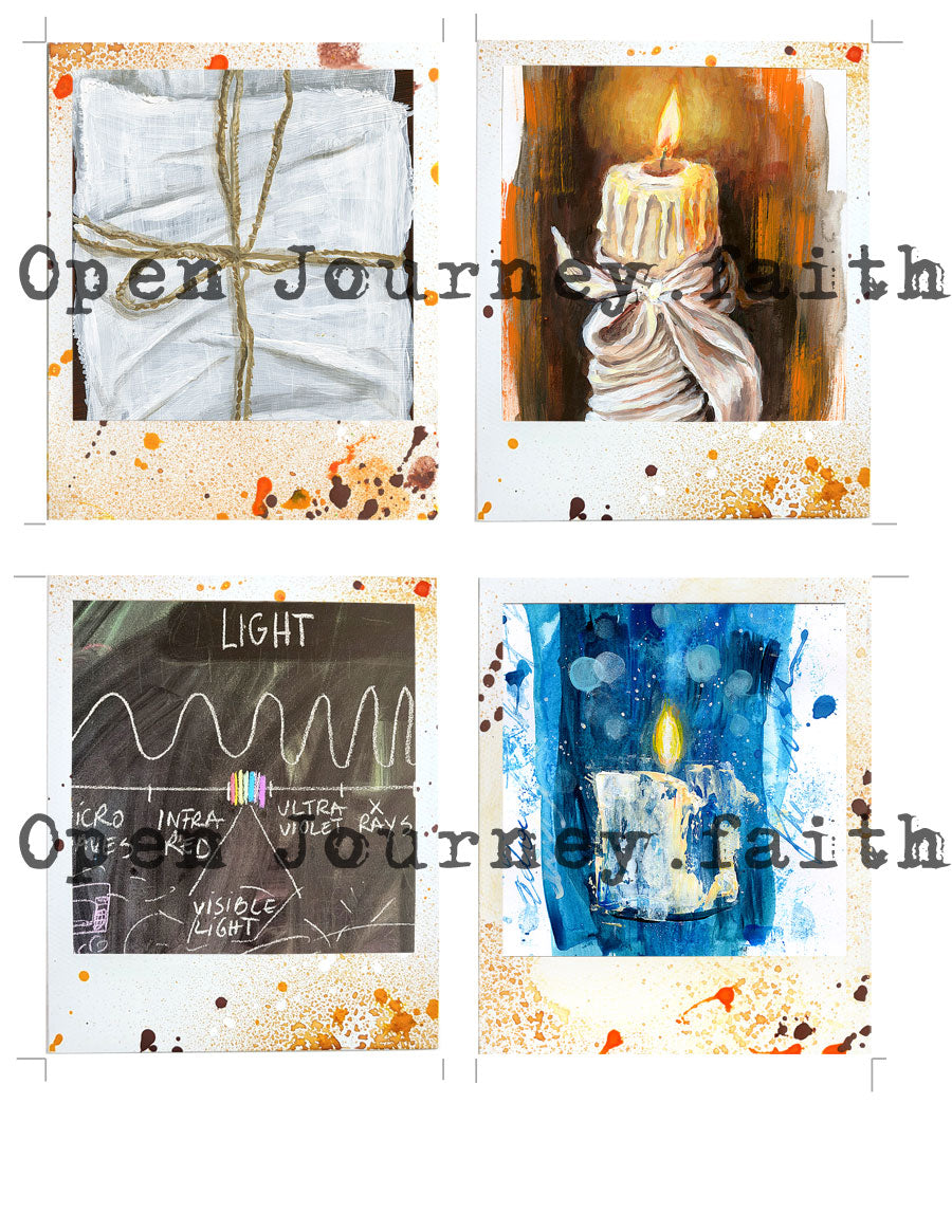 Beautiful 4: Light - ADD ON - Polaroid images -digital download