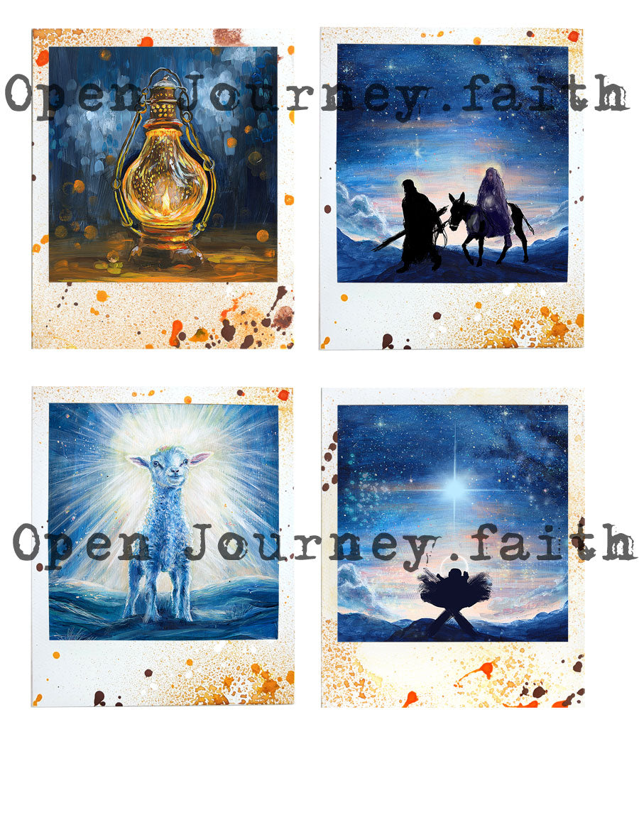 Beautiful 4: Light - ADD ON - Polaroid images -digital download