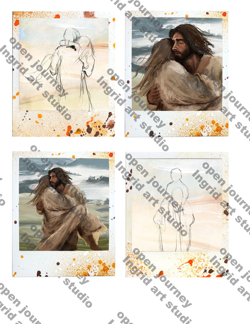 Beautiful 5 Trust - ADD ON - Polaroid images -digital download