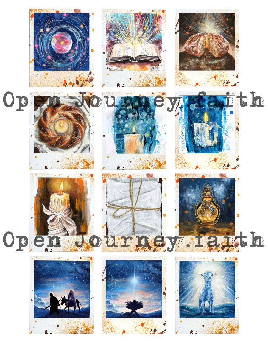 Beautiful 4: Light - ADD ON - Polaroid images -digital download