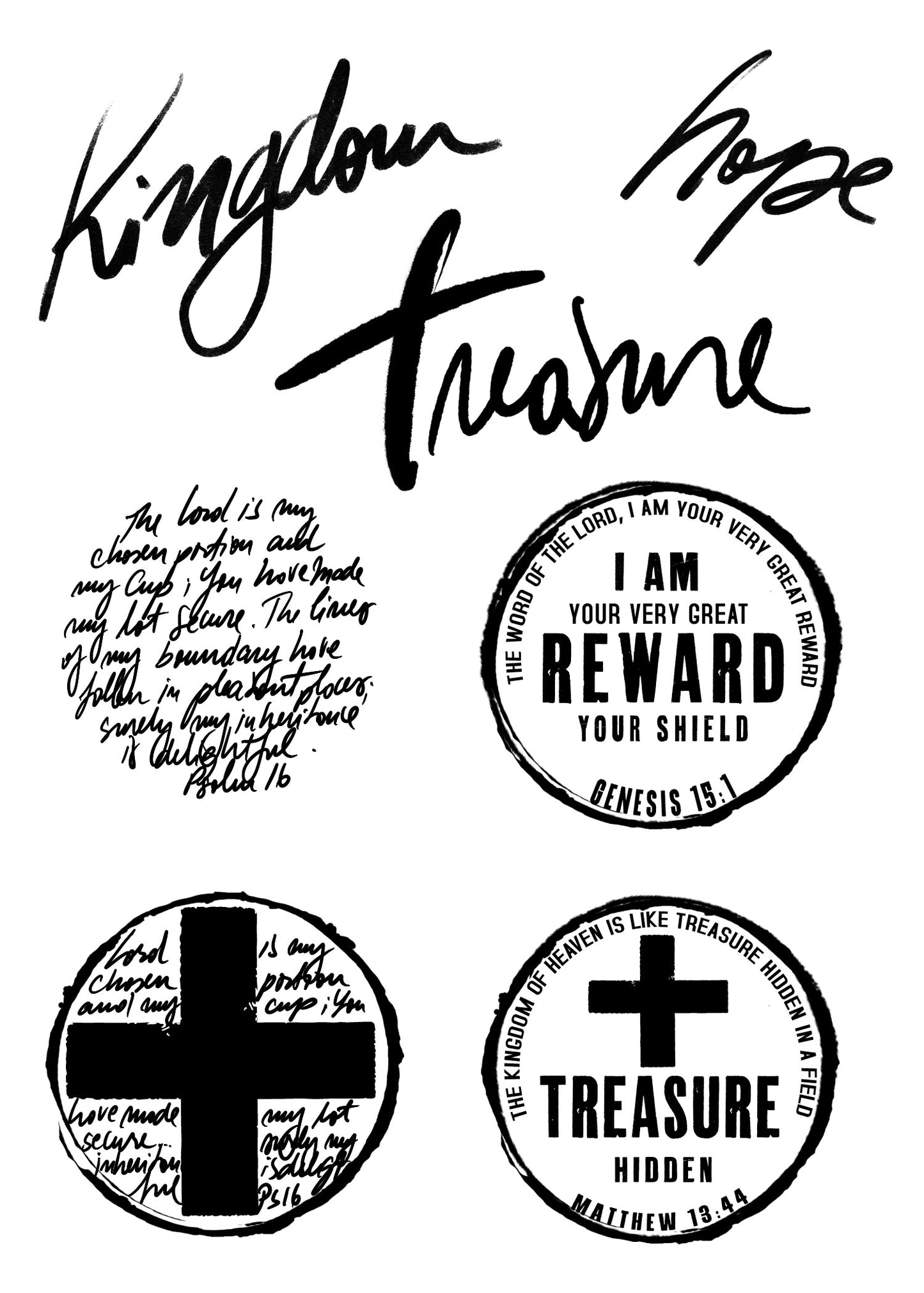 REWARD - stamp set
