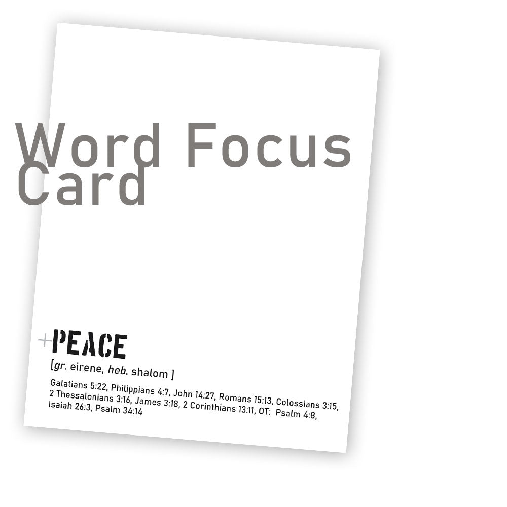 TAKE 4 - PEACE kit for Bible Journaling