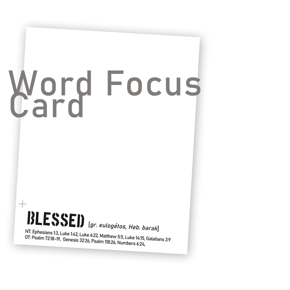 TAKE 4 -BLESSED - Bible journaling kit