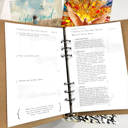 HOLY SPIRIT kit Prayer Journal pages - add-on