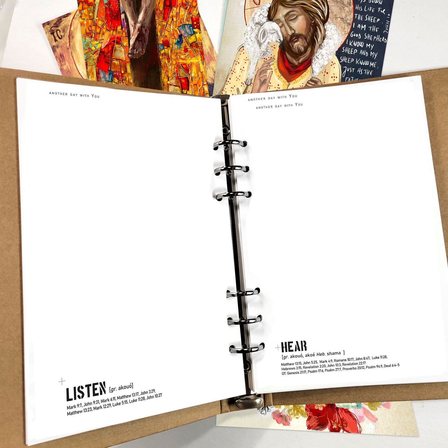 LISTEN kit Prayer Journal pages - add-on