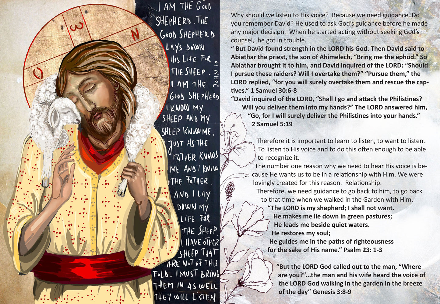 LISTEN - Take 4 kit for Bible Journaling