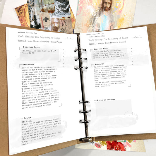 MARKS kit Prayer Journal pages