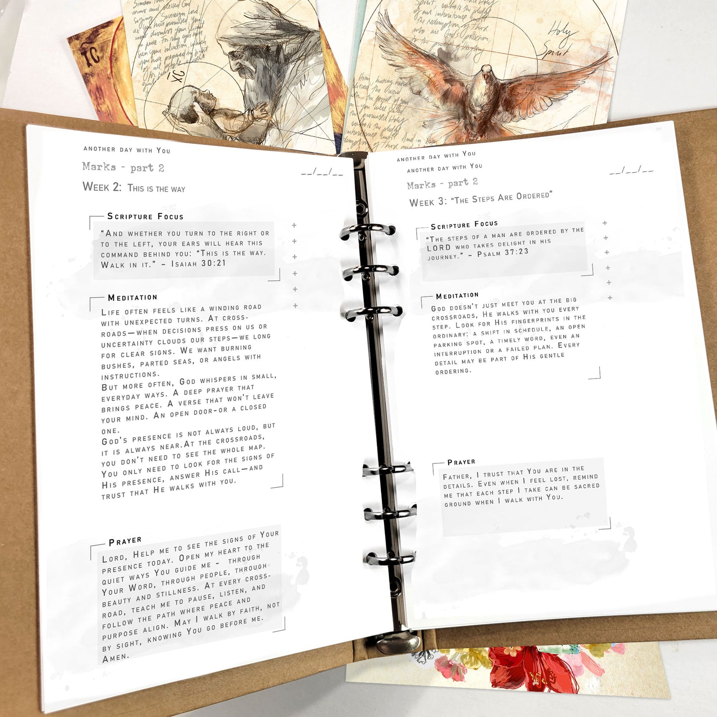 MARKS 2 kit Prayer Journal pages