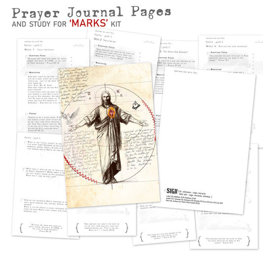 MARKS 2 kit Prayer Journal pages