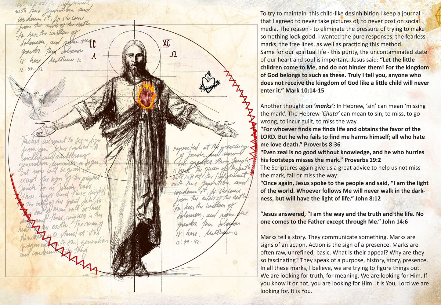 MARKS 2 - kit for Bible Journaling