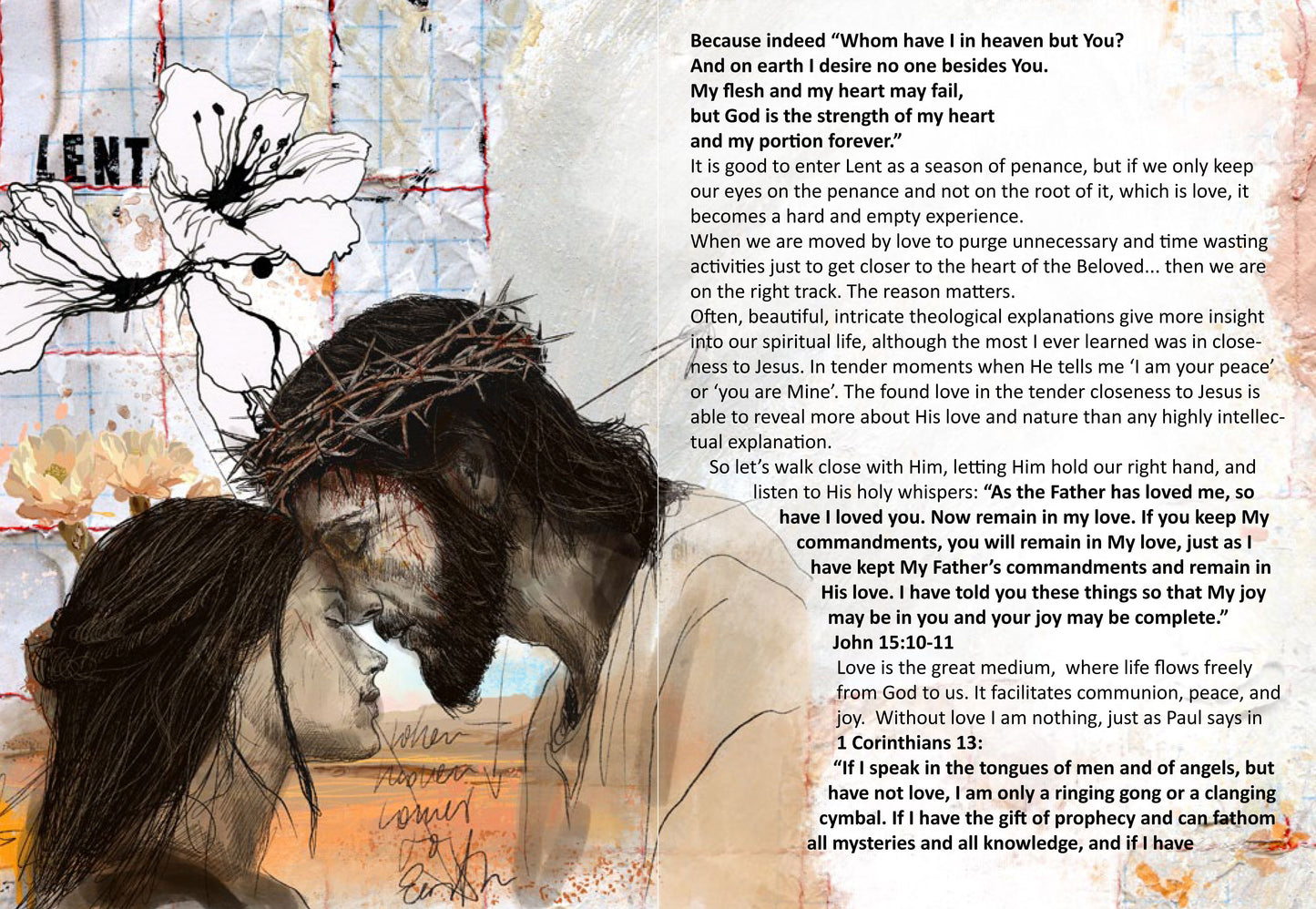 TAKE 4 - CLOSER Lent kit for Bible Journaling