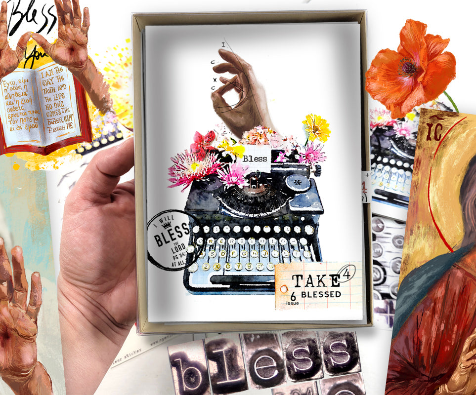 TAKE 4 -BLESSED - Bible journaling kit