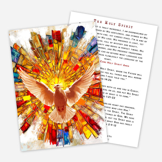 Come Holy Spirit-  Prayer Card and Prints