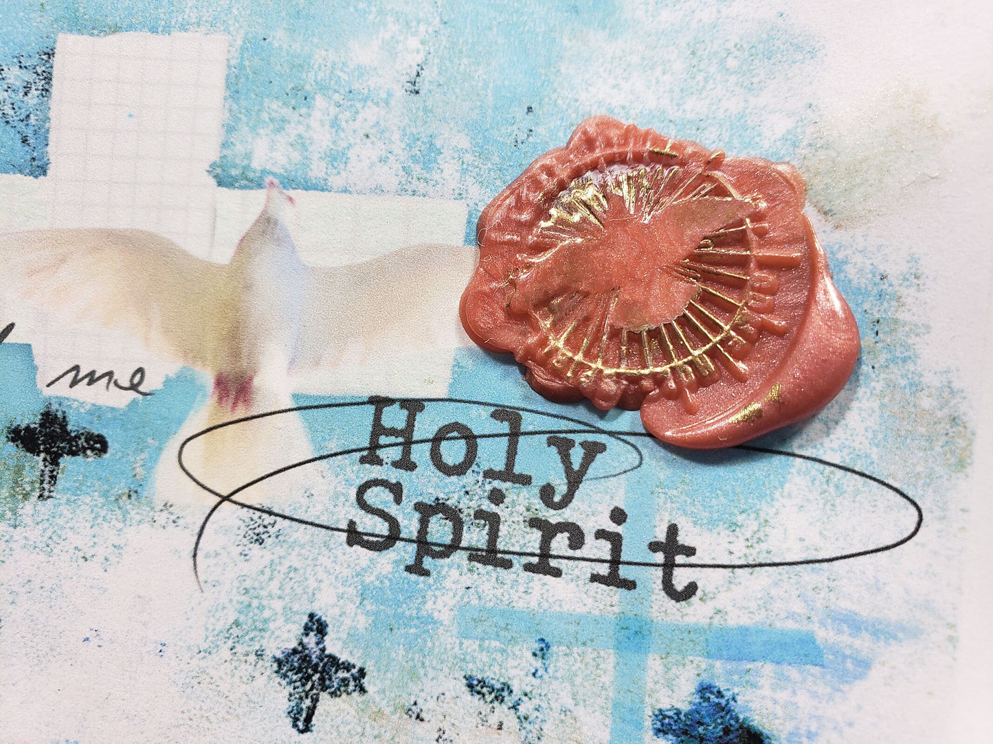 Holy Spirit - wax seal stamp