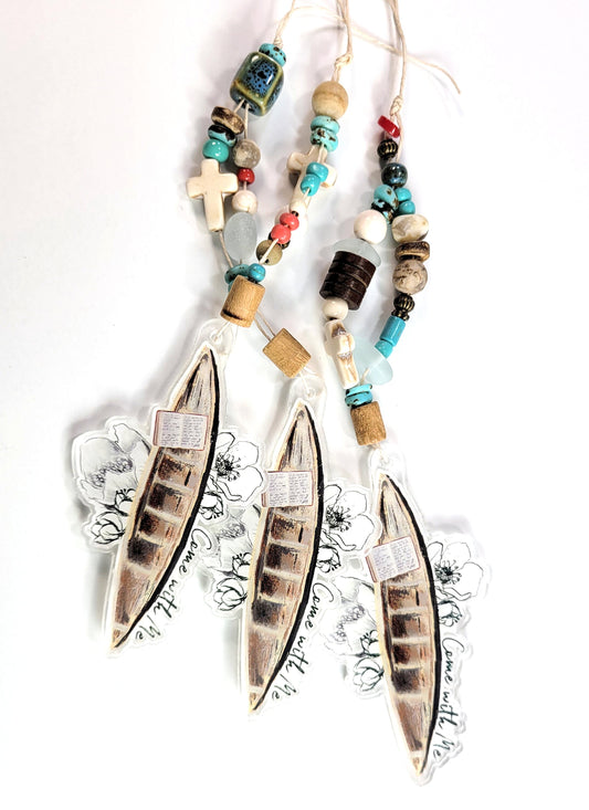 Journal Charm: Come with Me