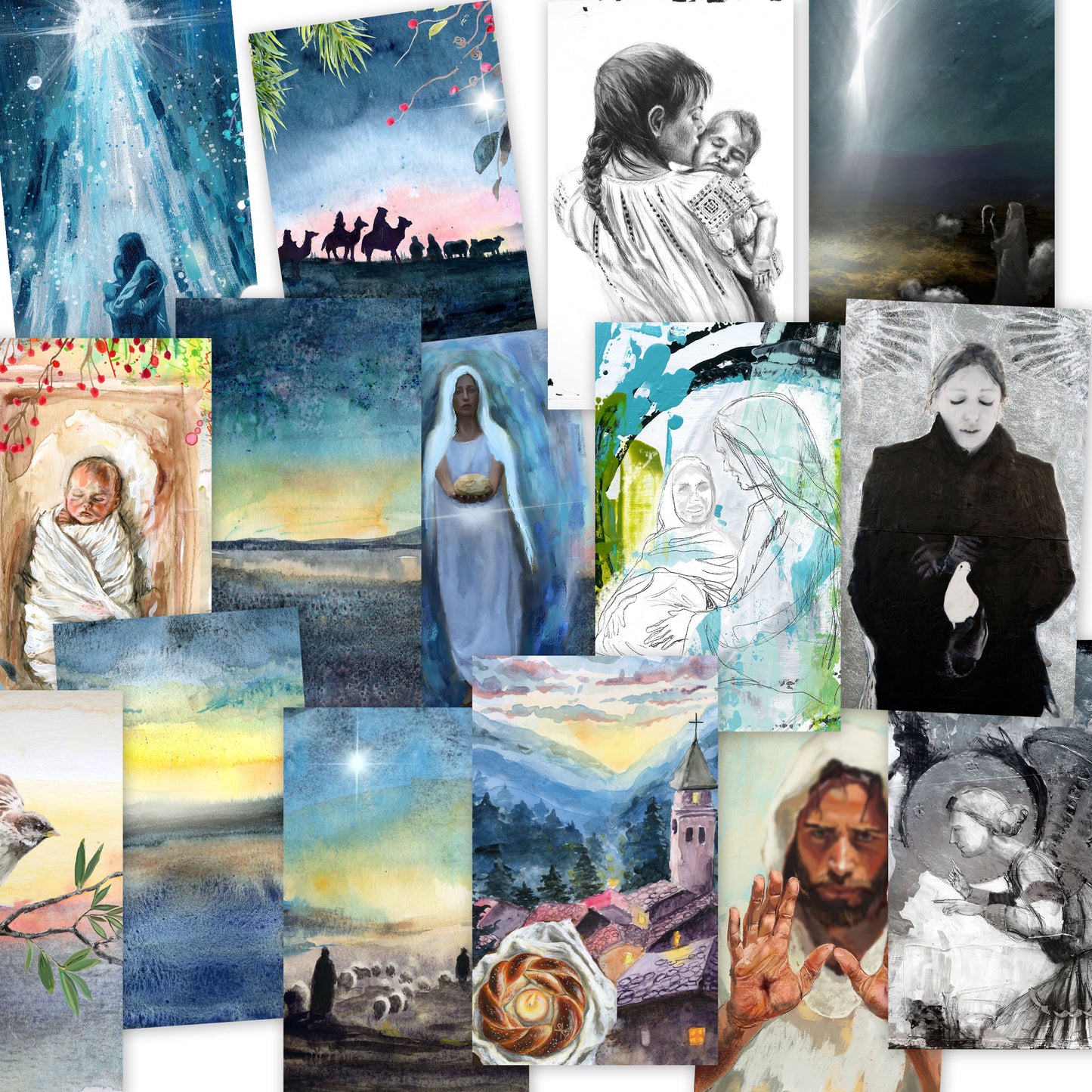 The Way (Stations) of the Dawn - Advent Bible journaling kit
