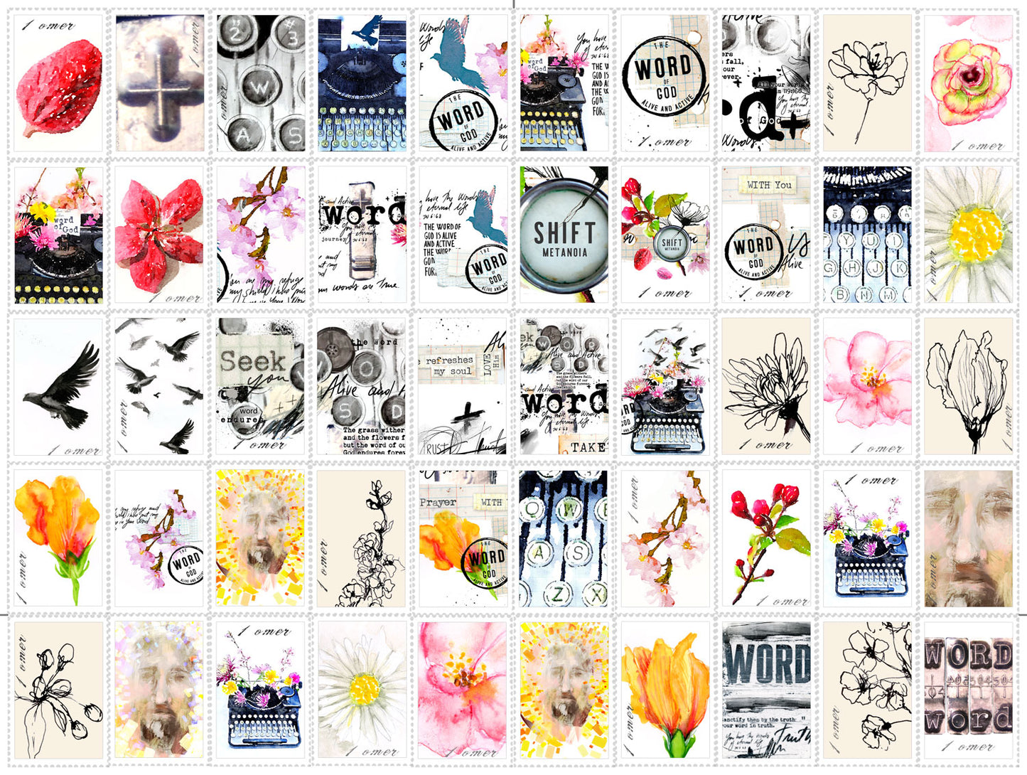 ADD ON Word of God - Journaling Stickers - digital download