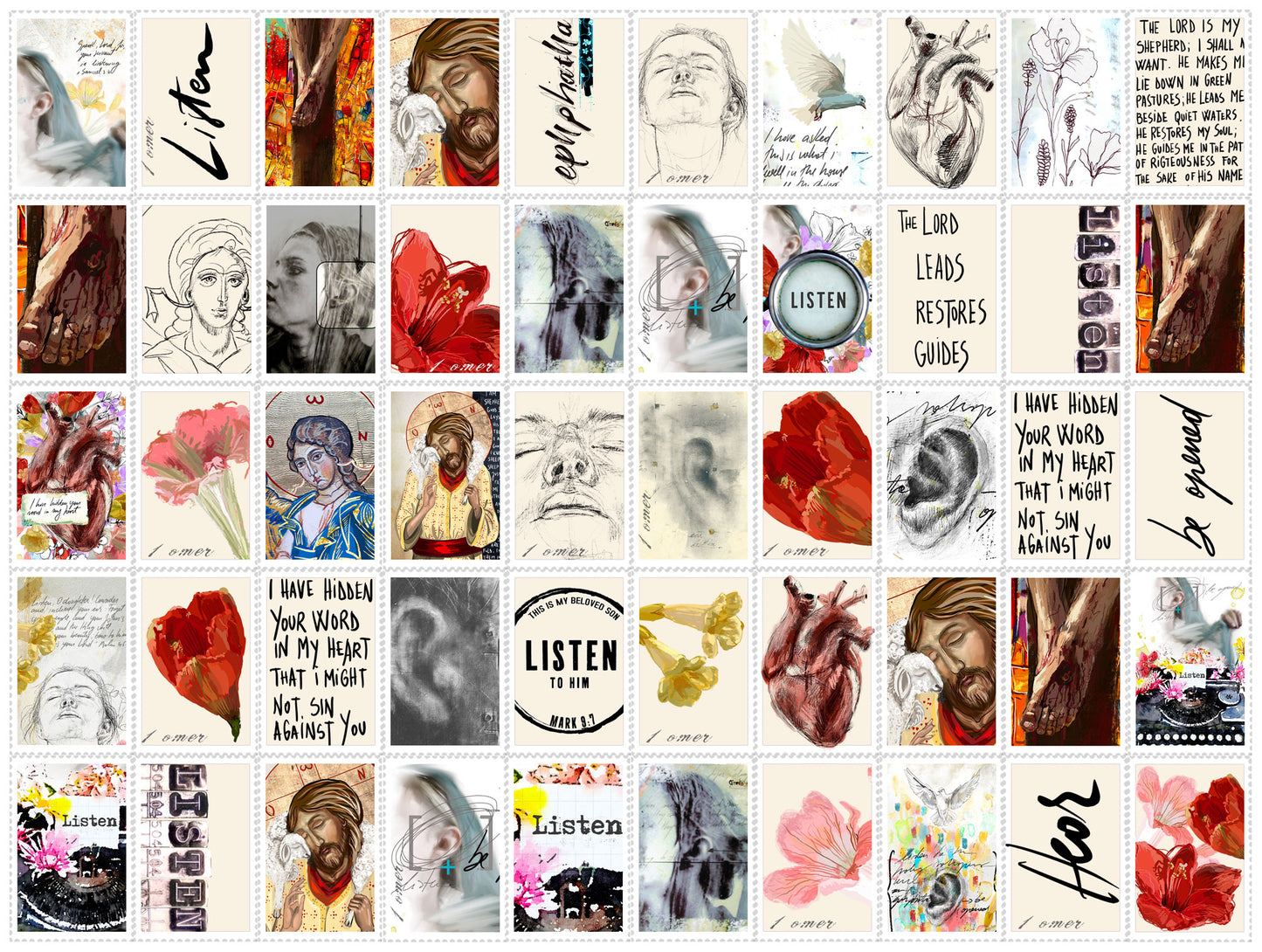 LISTEN kit ADD ON sticker pack