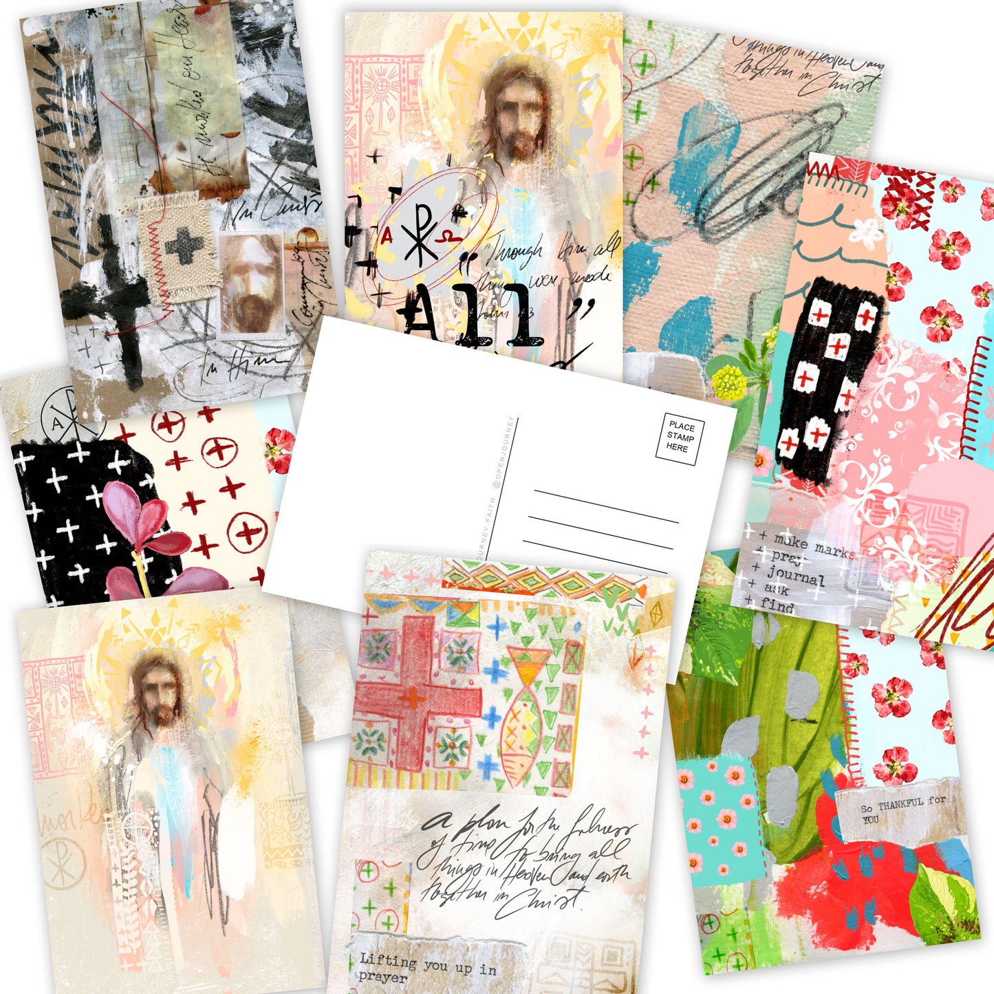 Unity in Christ - MARKS- set of 8 postcards