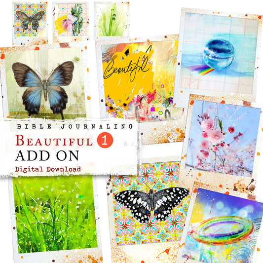 ADD ON Beautiful (Songs of Wonder) - Polaroids- digital download