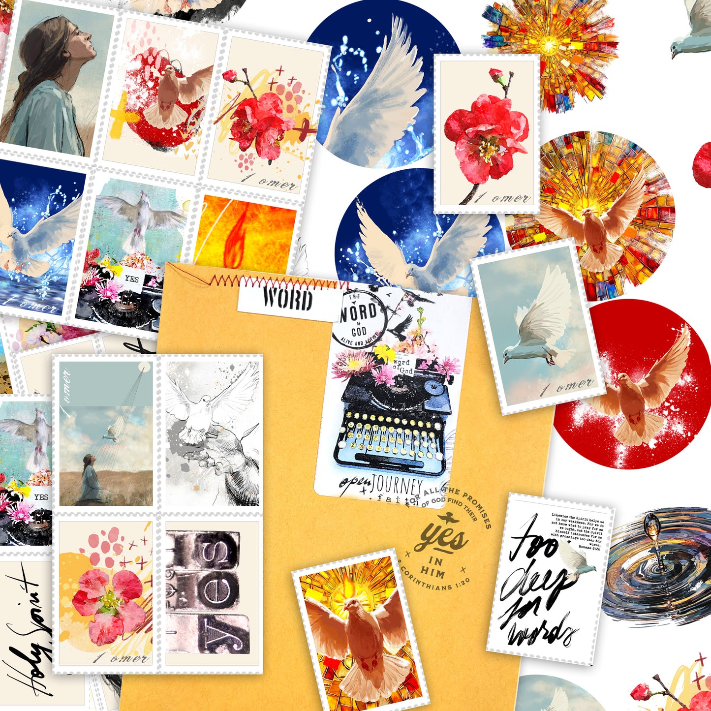 HOLY SPIRIT kit ADD ON sticker pack