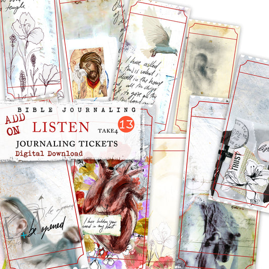 LISTEN-Journaling Tickets and Cards