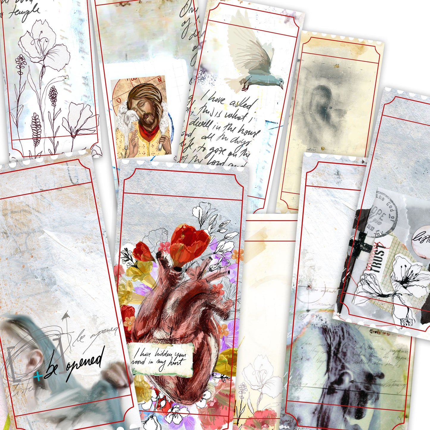 LISTEN - ADD ON kit - Journaling tickets