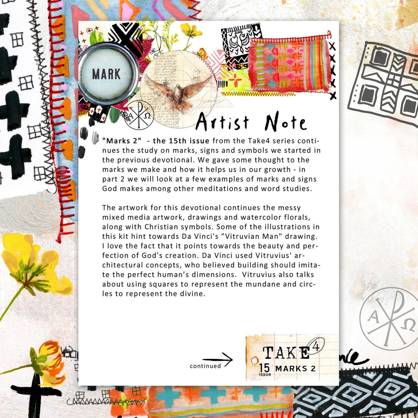 MARKS 2 - kit for Bible Journaling