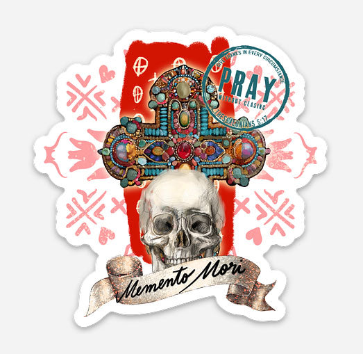 MEMENTO MORI - faith sticker