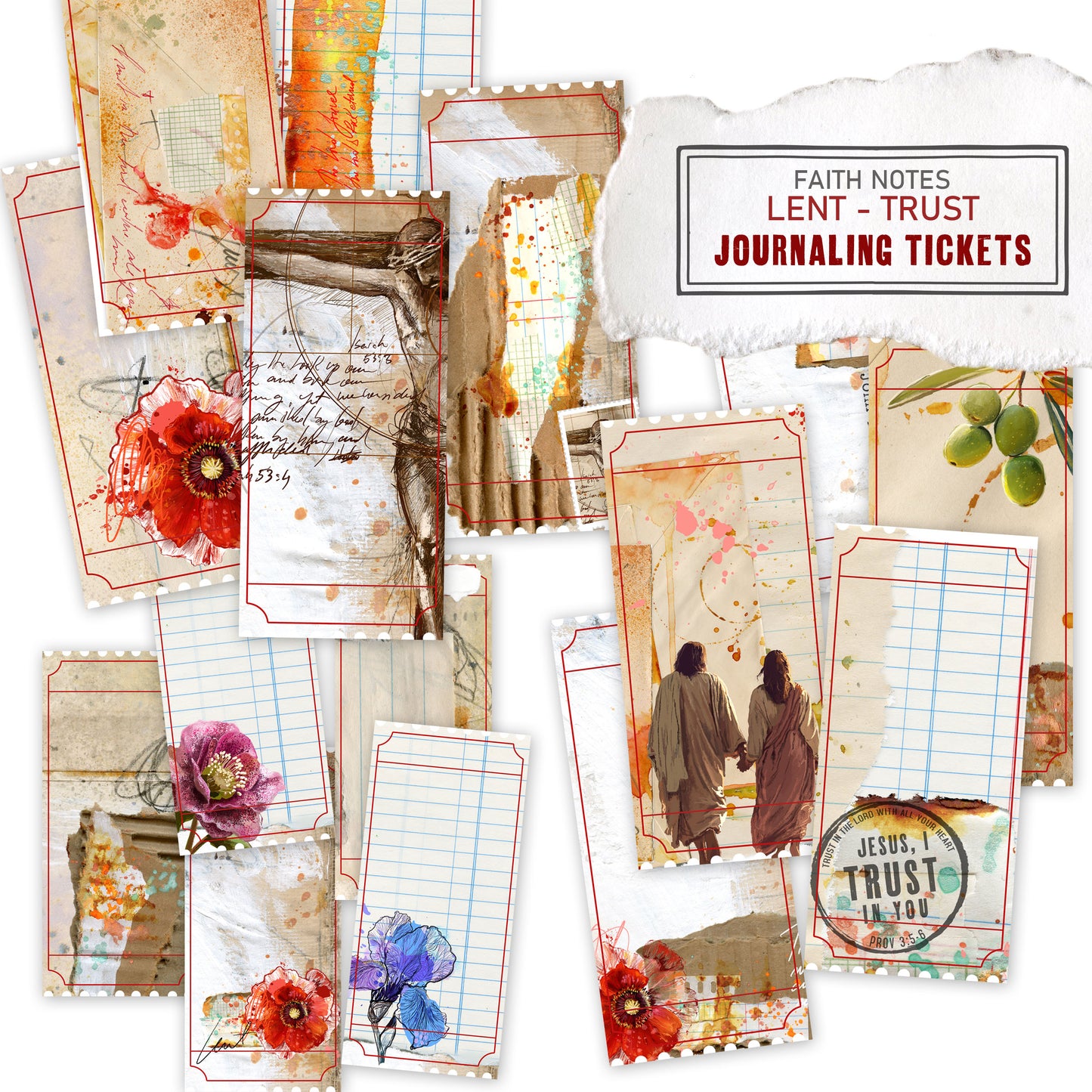 LENT-TRUST kit (Faith Notes) - ALL ADD-ON BUNDLE
