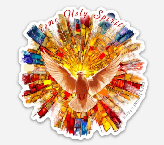 Holy Spirit- faith sticker