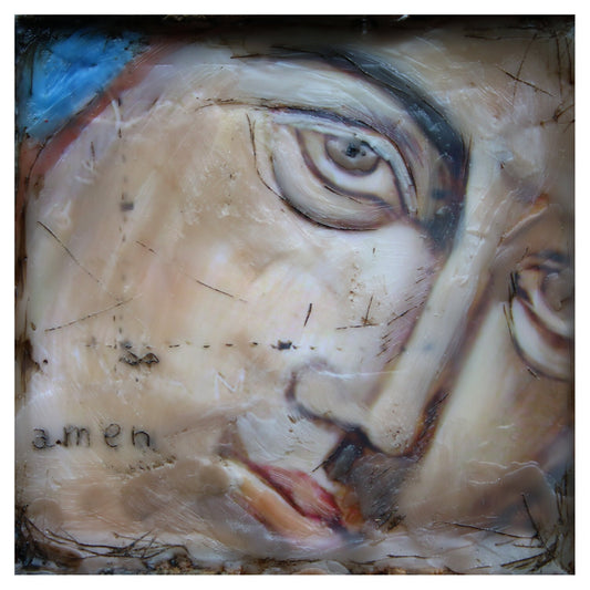 Ave Maria - metallic print