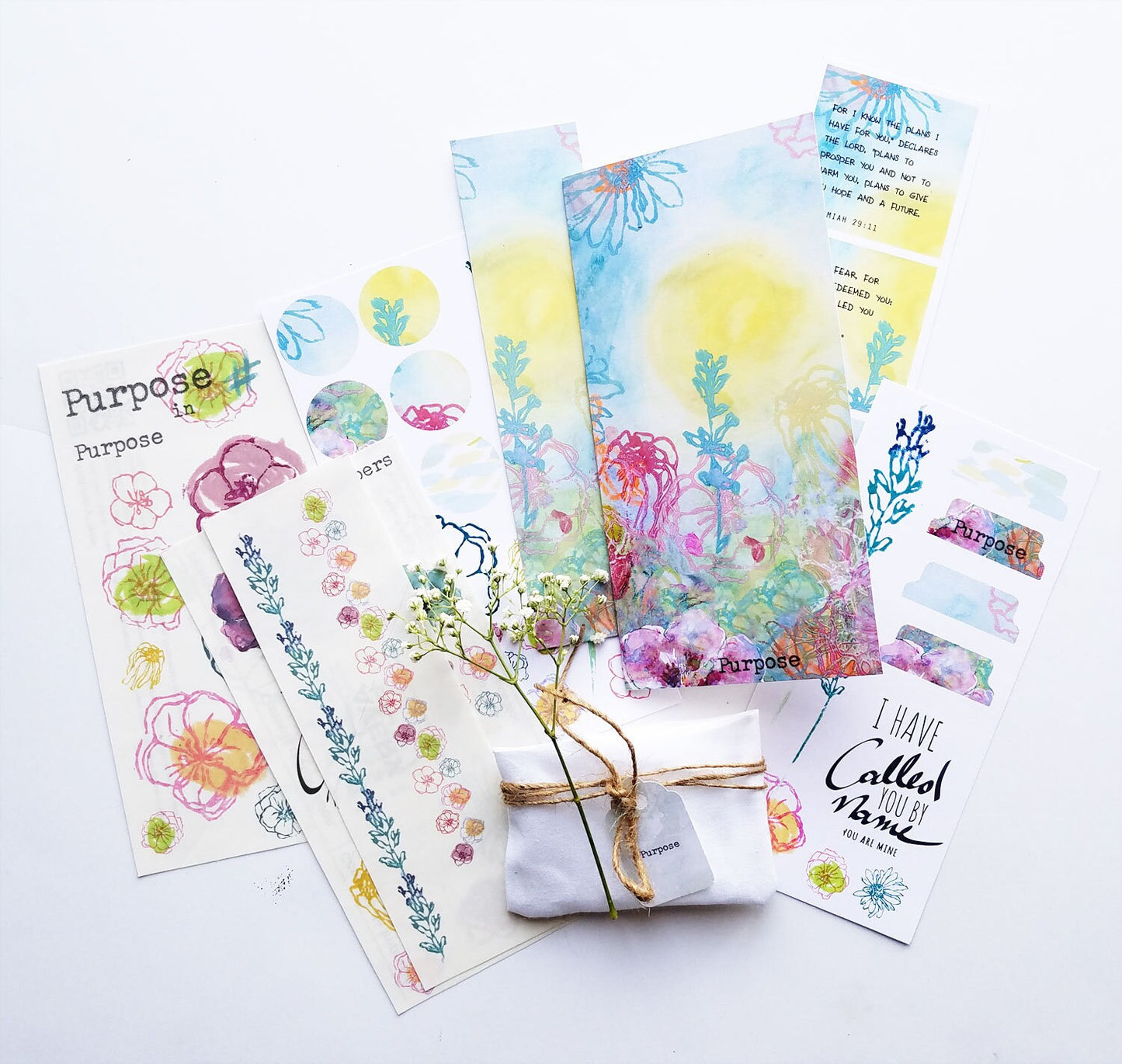 Purpose - a Bible journaling creative devotional kit