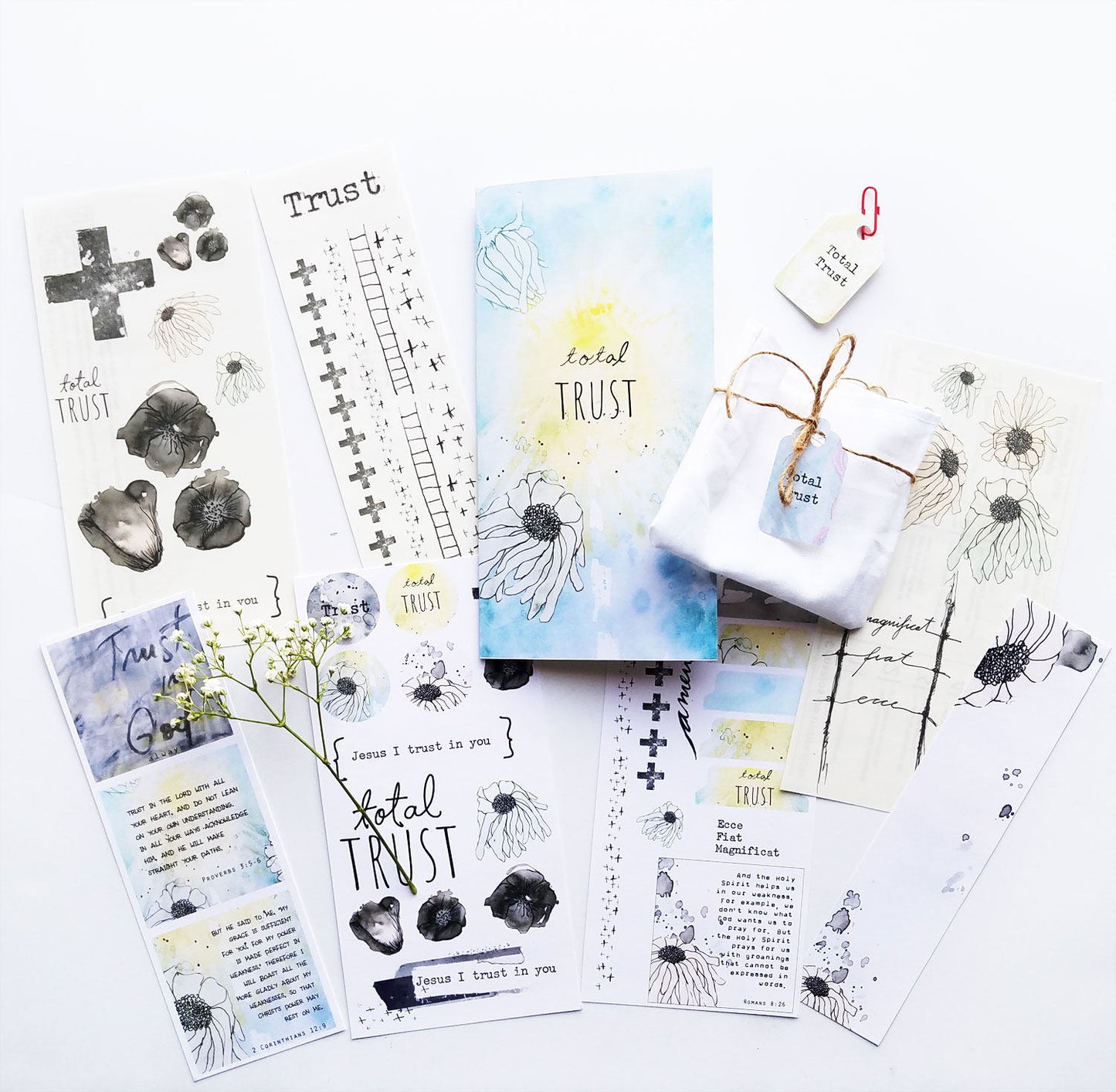 Total Trust - a Bible journaling creative devotional kit